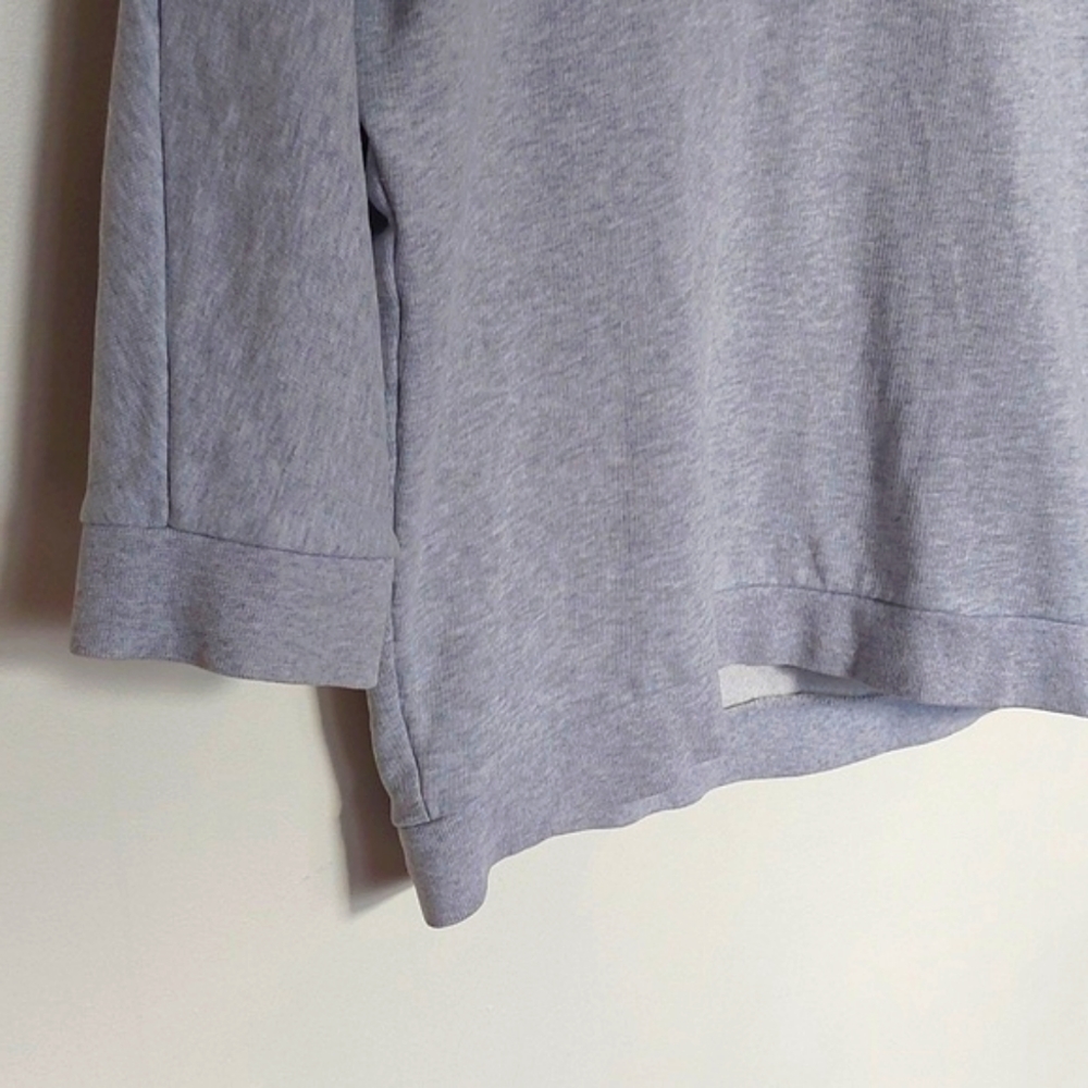 Kenzo Light Gray V‑Neck Oversized Sweatshirt - Picture 10 of 16